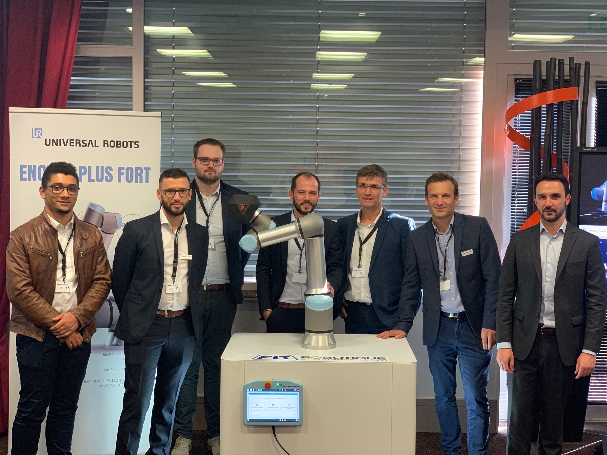 fit robotique et universal robots