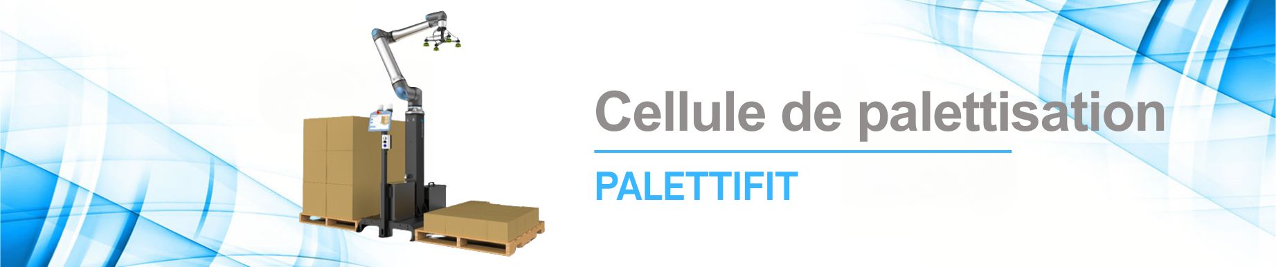 Slider page cellule de palettisation